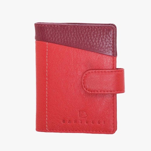 Bartuggi 521-110, Καρτοθήκη, Δερμάτινη, Κόκκινο