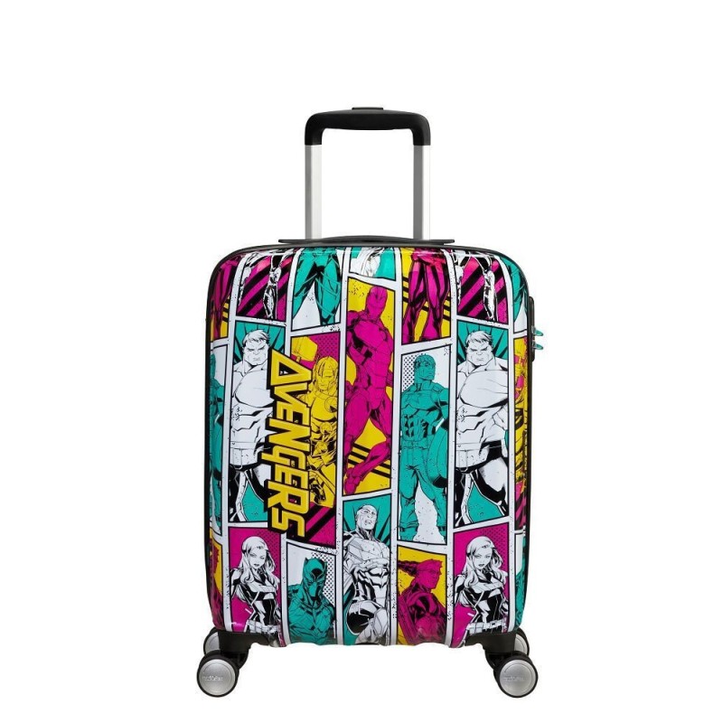 American Tourister 146981-A084 Marvel Legends, Σκληρή, Μικρή/Καμπίνας, Πολύχρωμο