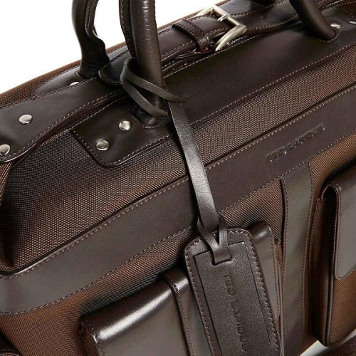 Ted Lapidus 615-0606, Δέρμα, Μεσαίος 55L, Καφέ