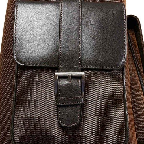 Ted Lapidus 615-0606, Δέρμα, Μεσαίος 55L, Καφέ