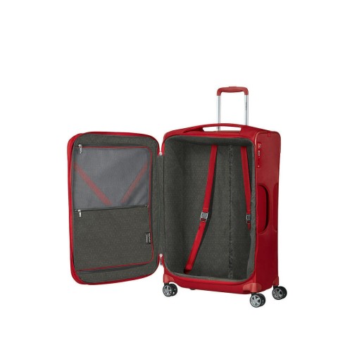 Samsonite 137232-1198 D Lite, Ύφασμα, Μεγάλη, Κόκκινο