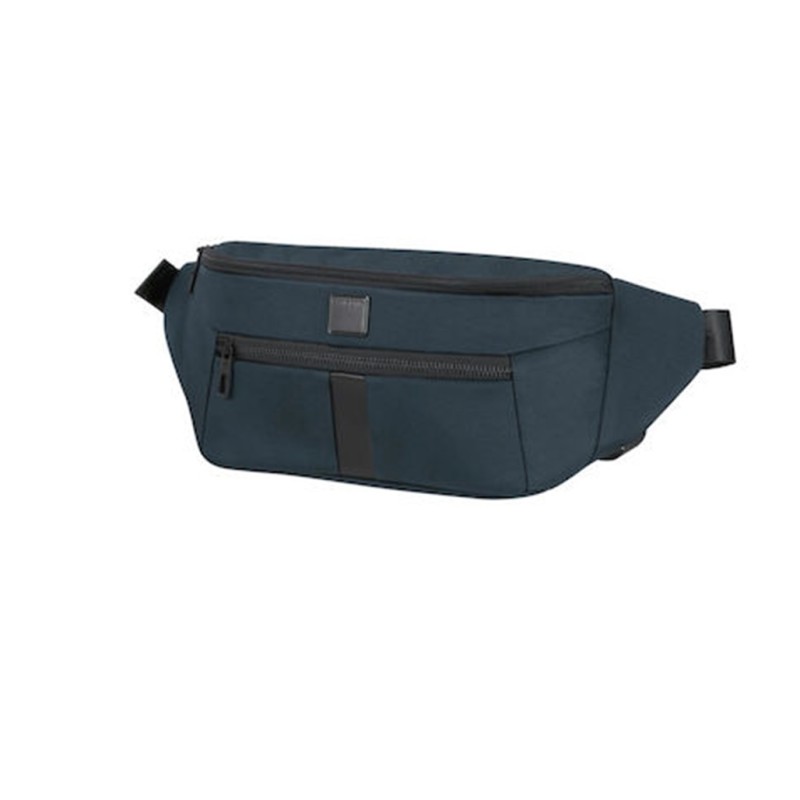 Samsonite 146477-1090 Sacksquare, Waistbag, Ύφασμα, Μπλε