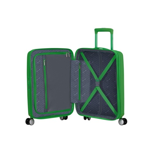 American Tourister 88472-1385, Soundbox Grass Green, Μικρή/Καμπίνας, Πράσινο