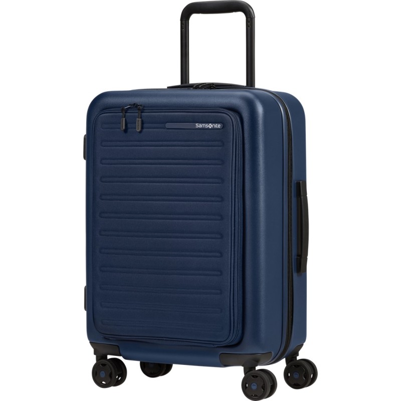 Samsonite 135418-1596 StackD Spinner, Σκληρή/Polycarbonate, Μπλε