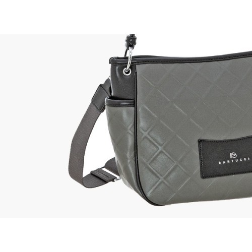 Bartuggi 718-23016, Τσάντα Ταχυδρόμου, Χιαστί, Γκρι