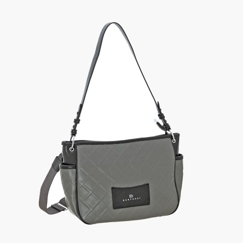 Bartuggi 718-23016, Τσάντα Ταχυδρόμου, Χιαστί, Γκρι