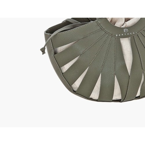 Bartuggi 718-0522,Τσάντα Δερματίνη, Ώμου/Καρπού, Χακί