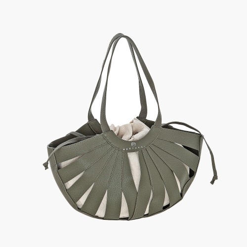 Bartuggi 718-0522,Τσάντα Δερματίνη, Ώμου/Καρπού, Χακί