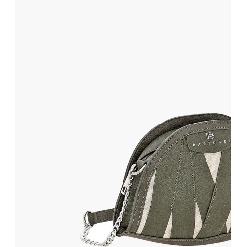 Bartuggi 718-0523, Τσάντα Δερματίνη Ταχυδρόμου, Χιαστί, Χακί