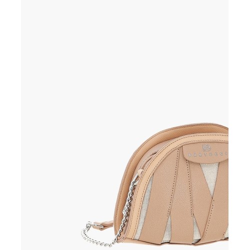 Bartuggi 718-0523, Τσάντα Δερματίνη Ταχυδρόμου, Χιαστί, Μπεζ