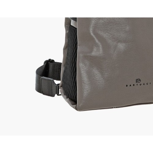 Bartuggi 718-23211,Σακίδιο Δερματίνη, Backpack/Ωμοπλάτης, Γκρι