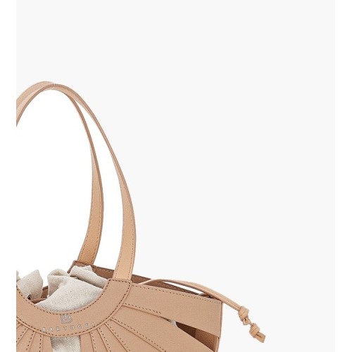 Bartuggi 718-0522,Τσάντα Δερματίνη, Ώμου/Καρπού, Μπεζ