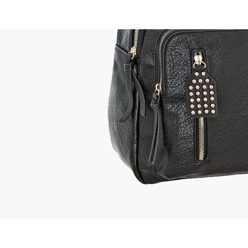 Bartuggi 718-8034-46, Σακίδιο Backpack/Ωμοπλάτης, Μαύρο