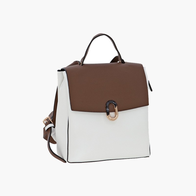 Bartuggi 718-8028, Σακίδιο Backpack/Ωμοπλάτης, Λευκόό