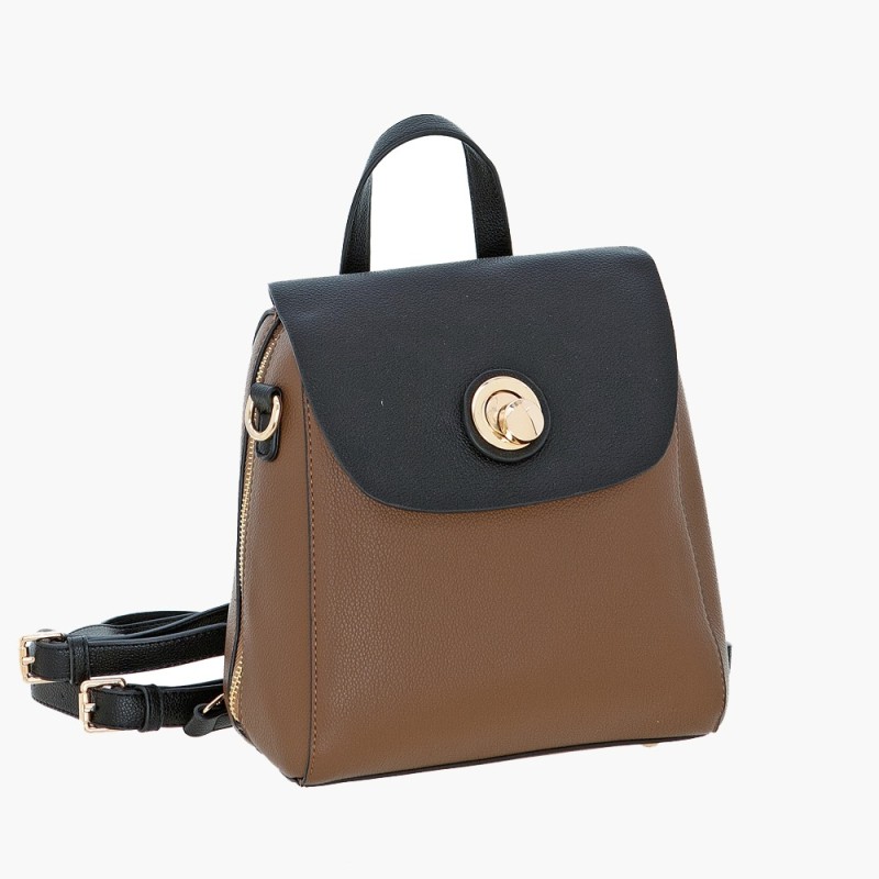 Bartuggi 718-8026, Σακίδιο Backpack/Ωμοπλάτης, Καφέ