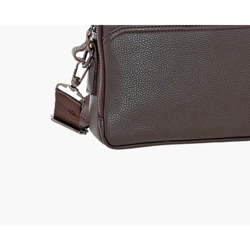 Bartuggi 718-6129-4, Τσάντα ταχυδρόμου, Δέρμα, Καφέ