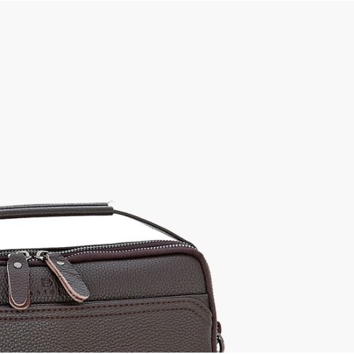 Bartuggi 718-6129-4, Τσάντα ταχυδρόμου, Δέρμα, Καφέ