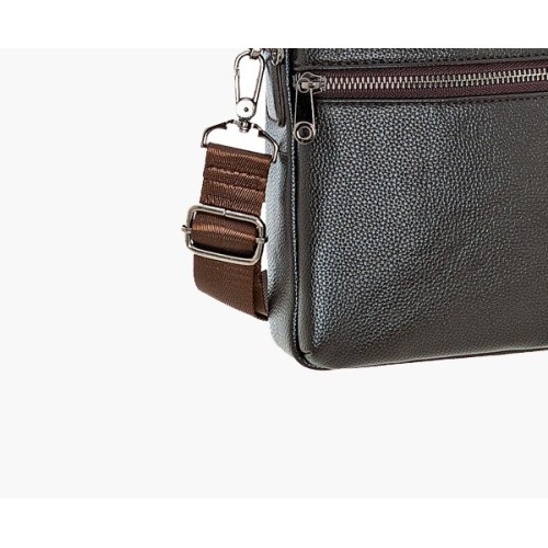 Bartuggi 718-553, Τσάντα Ταχυδρόμου, Δέρμα, Καφέ