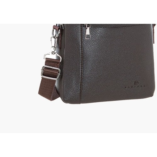 Bartuggi 718-503, Τσάντα Ταχυδρόμου, Δέρμα, Καφέ