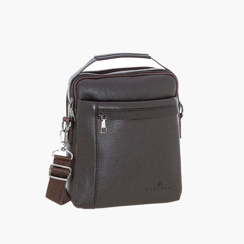 Bartuggi 718-503, Τσάντα Ταχυδρόμου, Δέρμα, Καφέ