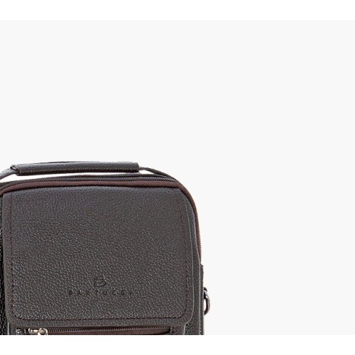 Bartuggi 718-563, Τσάντα Ταχυδρόμου, Δέρμα, Καφέ