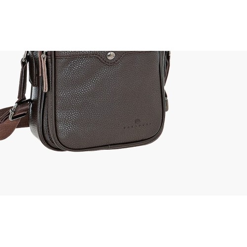 Bartuggi 718-1802-1, Τσάντα Ταχυδρόμου, Δέρμα, Καφέ