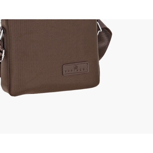 Bartuggi 718-6192, Τσάντα Ταχυδρόμου, Ύφασμα, Καφέ