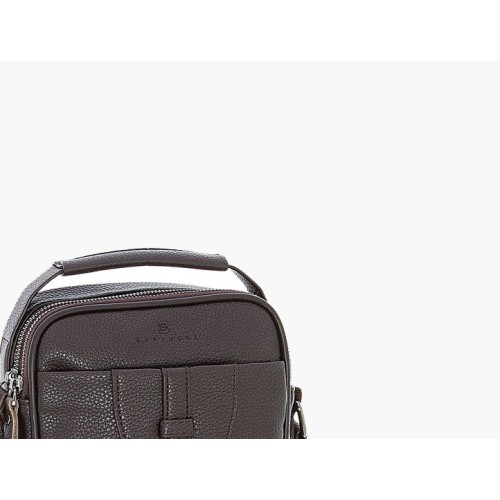 Bartuggi 718-1805-1, Τσάντα Ταχυδρόμου, Δέρμα, Καφέ