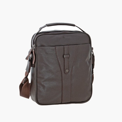 Bartuggi 718-1805-3, Τσάντα Ταχυδρόμου, Δέρμα, Καφέ