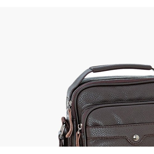 Bartuggi 718-1802-2, Τσάντα Ταχυδρόμου, Δέρμα, Καφέ