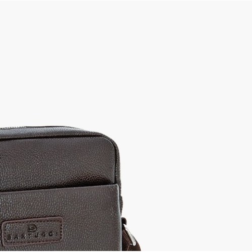 Bartuggi 718-906, Τσάντα Ταχυδρόμου, Δέρμα, Καφέ