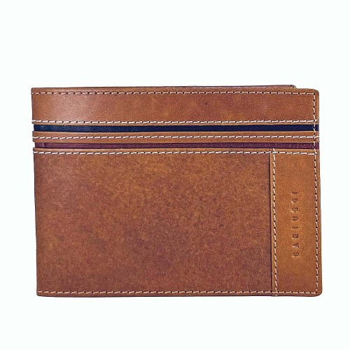 Bartuggi 520-5504, Ανδρικό Πορτοφόλι Δερμάτινο, Καμηλό