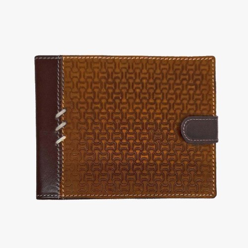 Bartuggi 520-5518, Ανδρικό Πορτοφόλι Δερμάτινο, Καφέ