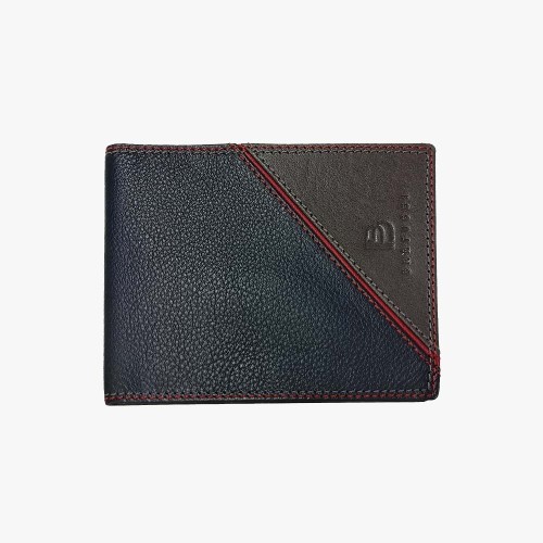 Bartuggi 520-5547, Ανδρικό Πορτοφόλι Δερμάτινο, Μαύρο