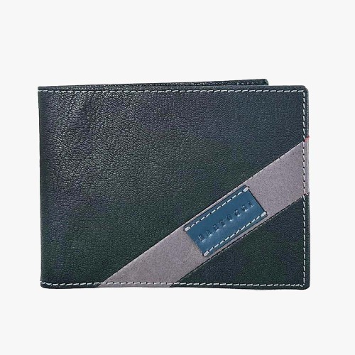 Bartuggi 520-5542, Ανδρικό Πορτοφόλι Δερμάτινο, Μαύρο