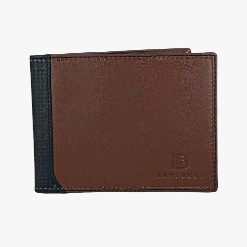 Bartuggi 520-5554, Ανδρικό Πορτοφόλι Δερμάτινο, Καμηλό