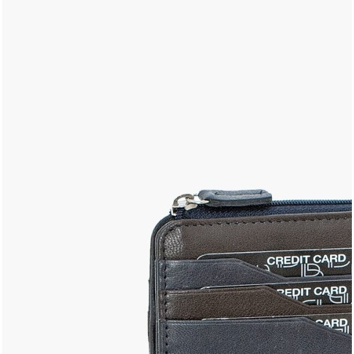 Bartuggi 521-8010,Δερμάτινη Καρτοθήκη, Μπλε