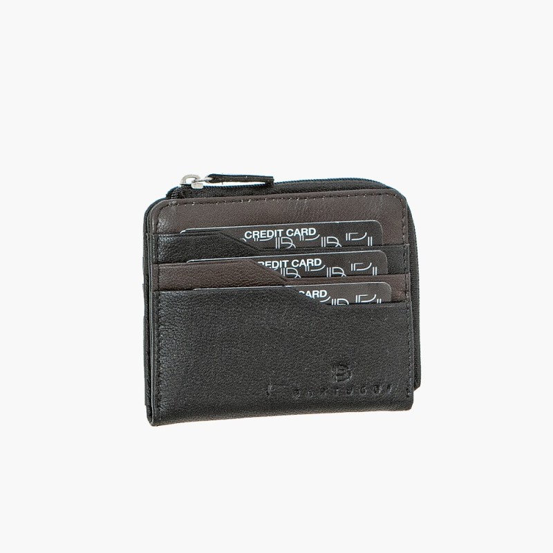 Bartuggi 521-8010,Δερμάτινη Καρτοθήκη, Μαύρο