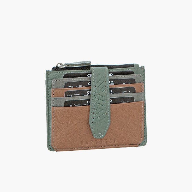 Bartuggi 521-8008,Δερμάτινη Καρτοθήκη, Καμηλό