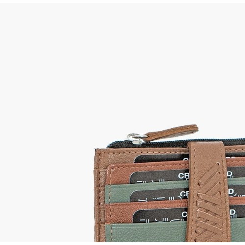 Bartuggi 521-8008,Δερμάτινη Καρτοθήκη, Χακί