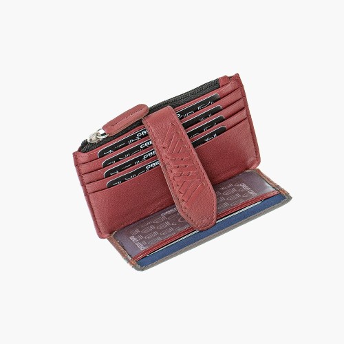 Bartuggi 521-8008,Δερμάτινη Καρτοθήκη, Κόκκινο