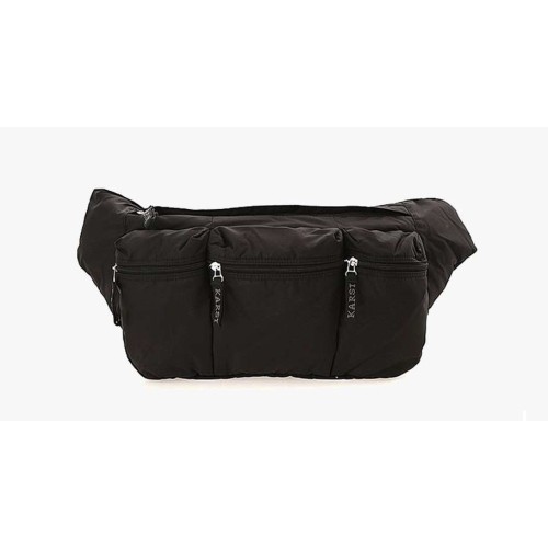 Karst 178-026, Τσαντάκι Μέσης, Ύφασμα, Μαύρο