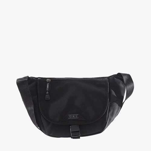 Bartuggi 604-3799120, Τσαντάκι Μέσης, Ύφασμα, Μαύρο