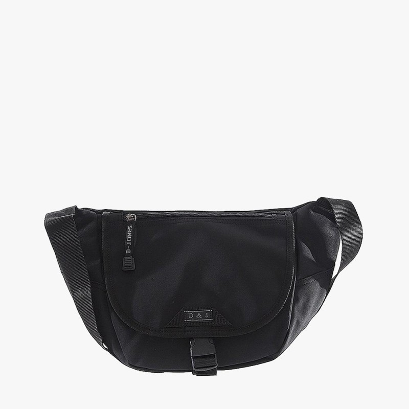 Bartuggi 604-3799120, Τσαντάκι Μέσης, Ύφασμα, Μαύρο