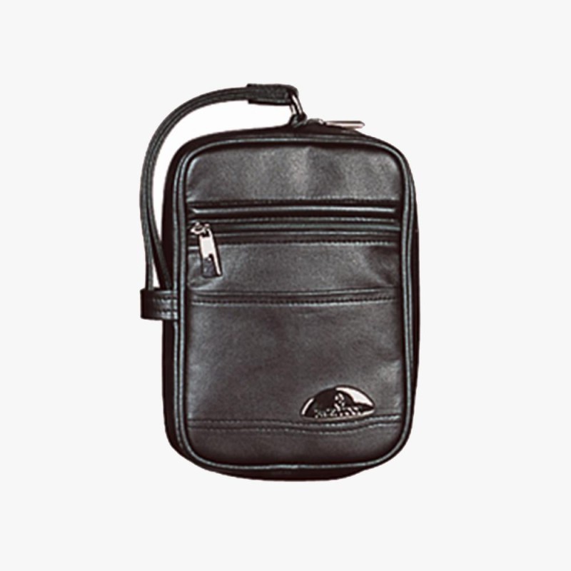 Bartuggi 118-01, Τσαντάκι Χειρός, Δερματίνη, Μαύρο