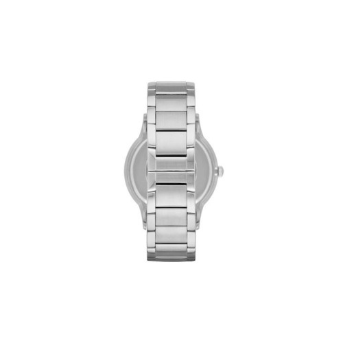 Emporio Armani AR11179 Renato Stainless Steel, Χρονογράφος, Με Μπρασελέ, Ασημί