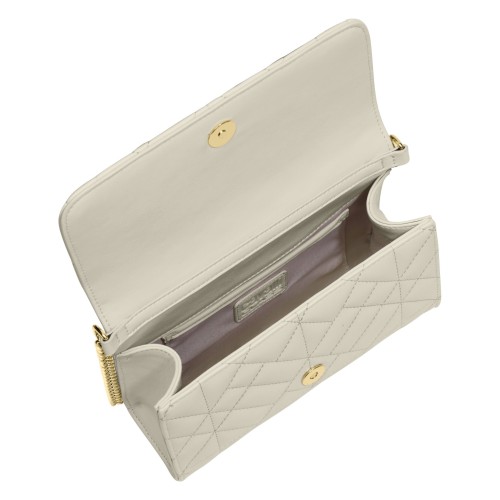 Cavalli Class CCHB01012400, Χιαστί/Ώμου, Δέρμα, Εκρού