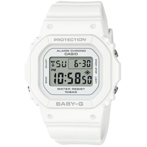 Casio BGD-565U-7ER, Stainless Steel, Καουτσούκ, TE, Λευκό