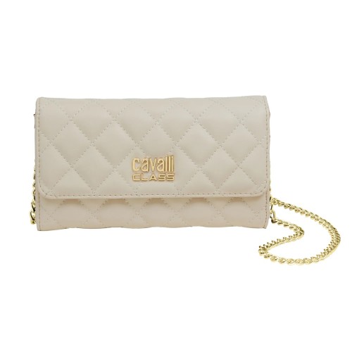 Cavalli Class CCHB01252400, Δέρμα, Λευκό