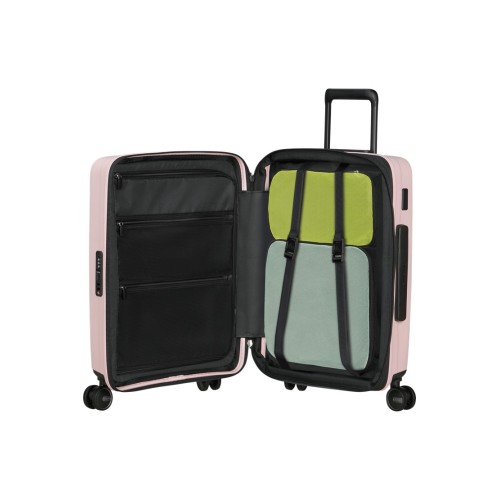 Samsonite 150703-1751 RestackD, Σκληρή/Πολυπροπυλένιο, Μικρή/Καμπίνας, Ροζ